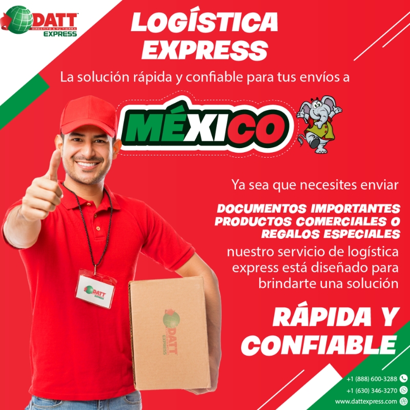 Envios a Mexico en Datt Express